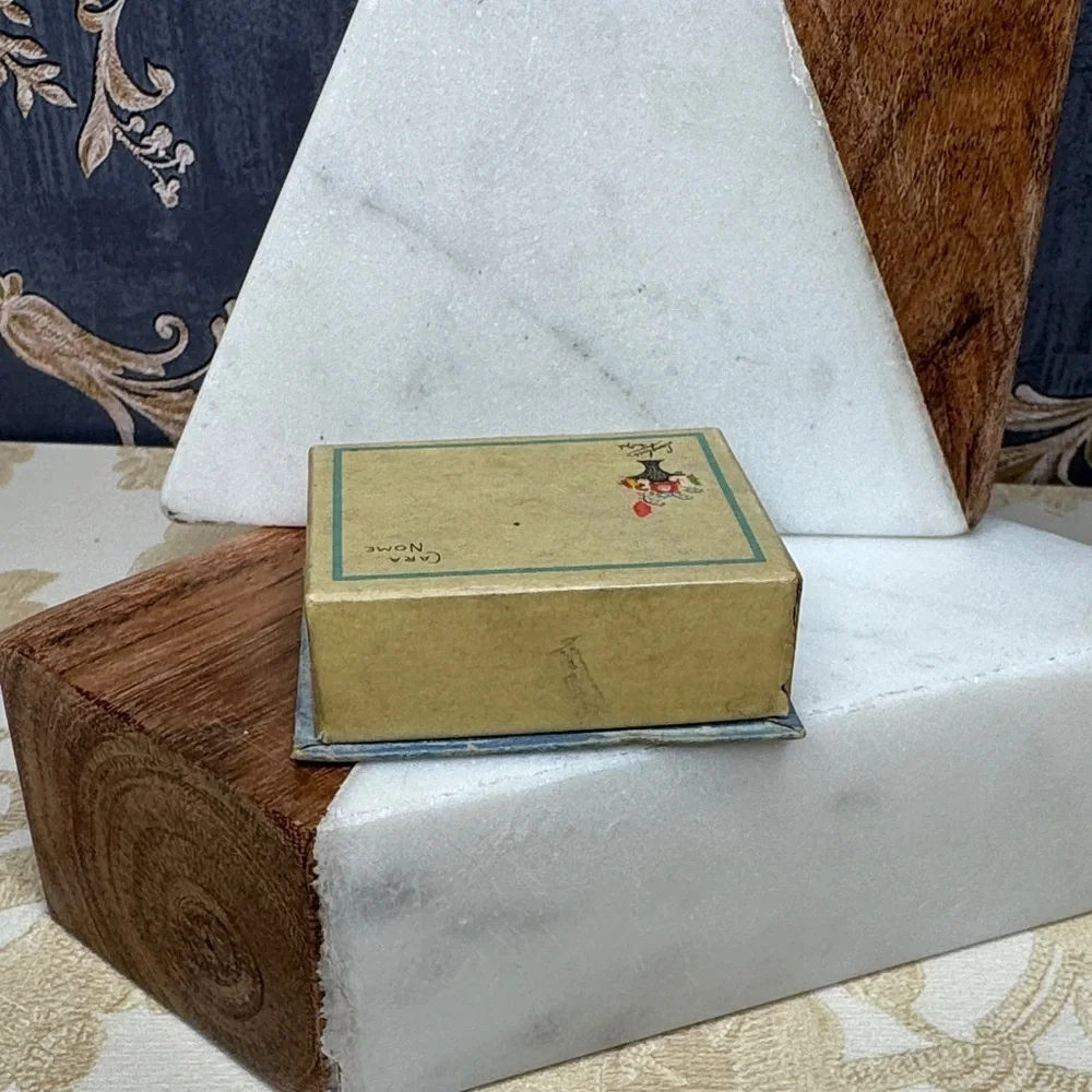 Vintage 1940s Cara Nome Langlois Inc Boston Face Powder Box Empty